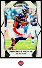 2017 Panini Prizm #115 Demaryius Thomas Prizm