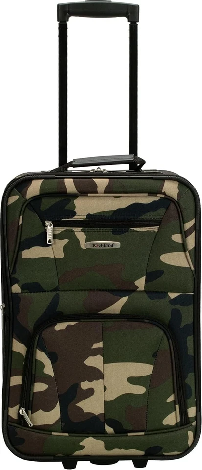 Juego de equipaje vertical Softside, expandible, carbón, 4 piezas (14/19/24/28) Foto 2 de 4