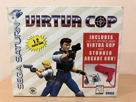 1995 Sega Saturn Virtua Cop Box Set With Stunner Gun