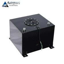 8 Gallon Street Drift Fuel Cell Gas Tank W Sender Level Black Aluminum 30l New 8 Gallon Street Drift Fuel Cell Gas Tank W Sender Level Black Aluminum 30l New