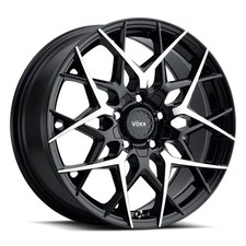 17x7.5 Voxx Paso Gloss Black W Machined Face Wheel 5x4.255x4.5 40mm 17x7.5 Voxx Paso Gloss Black W Machined Face Wheel 5x4.255x4.5 40mm