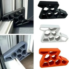 2 PCS - Window Stopper Wedge Lock for Balcony, French, Patio Door Heavy Duty