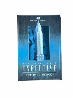 Loncraine Broxton NY Tower Executive Building Blocks Mini Chrysler Building