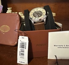 Orologio da uomo Fossil ME3099 Automatico, Cinturino Marrone Anno 2026!