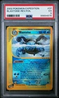 2002 Pokemon Expedition Reverse Holo Blastoise #37 PSA 5