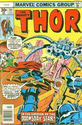Thor #261 FN; Marvel | Walter Simonson July 1977 - w/Bag+Board