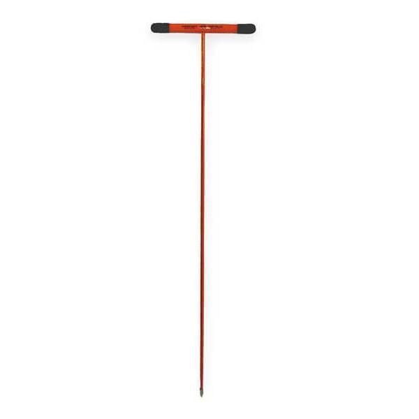 Nupla Soil Probe 48 Inch Non Conductive Fiberglass Shaft T Grip Handle Metal Tip