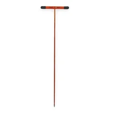 Nupla Soil Probe 48 Inch Non Conductive Fiberglass Shaft T Grip Handle Metal Tip