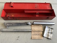 Vintage Snap-on Tq-352-a Torqometer Torque Wrench W Case Manual Extension Vintage Snap-on Tq-352-a Torqometer Torque Wrench W Case Manual Extension
