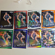 Prizm 2025 WNBA Bridget Carleton Minnesota Lynx 8 Card Trading Card Lot