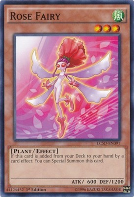 Rose Fairy - LC5D-EN091 - Common - 1st Edition - Damaged
