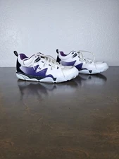 Size 10 - Es Scheme White Purple Men's Skate Shoes 