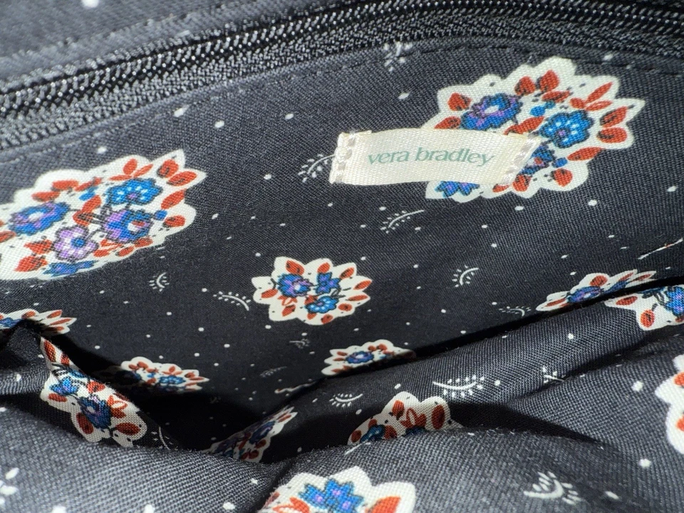 NWT VERA BRADLEY Original Hipster Flower & Feather  - Image 4 of 4