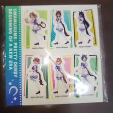 Uma Musume Pretty Derby Clear Sticky Notes Jungle Pocket, Agnes Tachyon, LE,