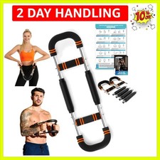 Twister Arm Trainer, Adjustable 6 Resistance Levels30-120lb Twister Arm Chest...