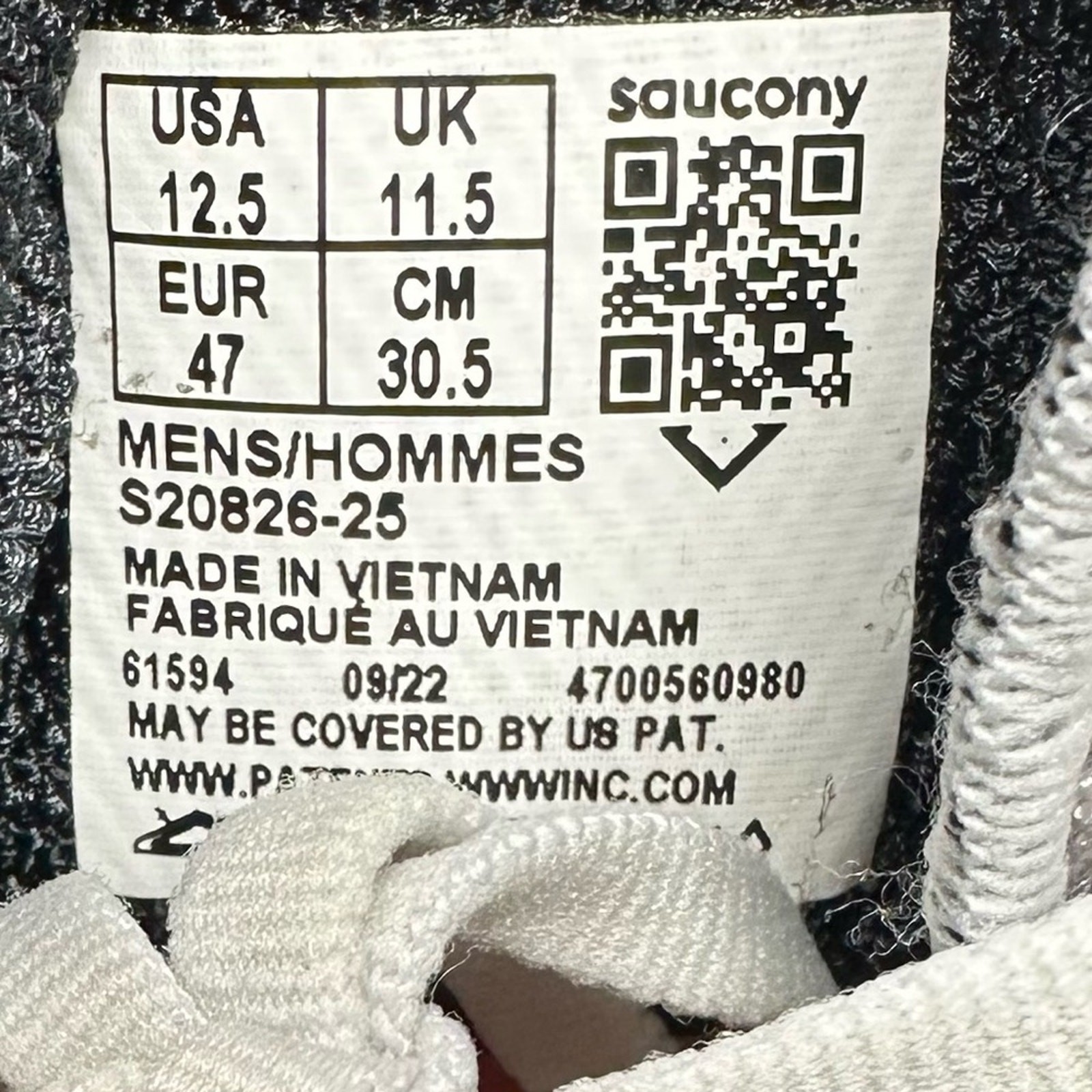 SAUCONY Axon 3 Running Shoes Fog Agave Size 12.5 Men's thumbnail 9