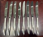 Vintage Gorham Sterling Silver Handle Knives Set Of 8