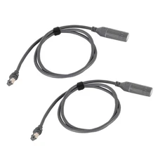 Zunate SPX Plug to RJ45 Adapters, IP68 Cable RJ45 Female Connector, Ethernet Ada