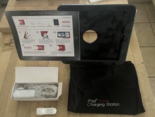 INFOtainment - Black iPad Travel Charging Station - NEW