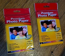 Premium Photo Paper 40 Sheets High Optical Gloss Heavy Weig Instant Dry 4"x 6"