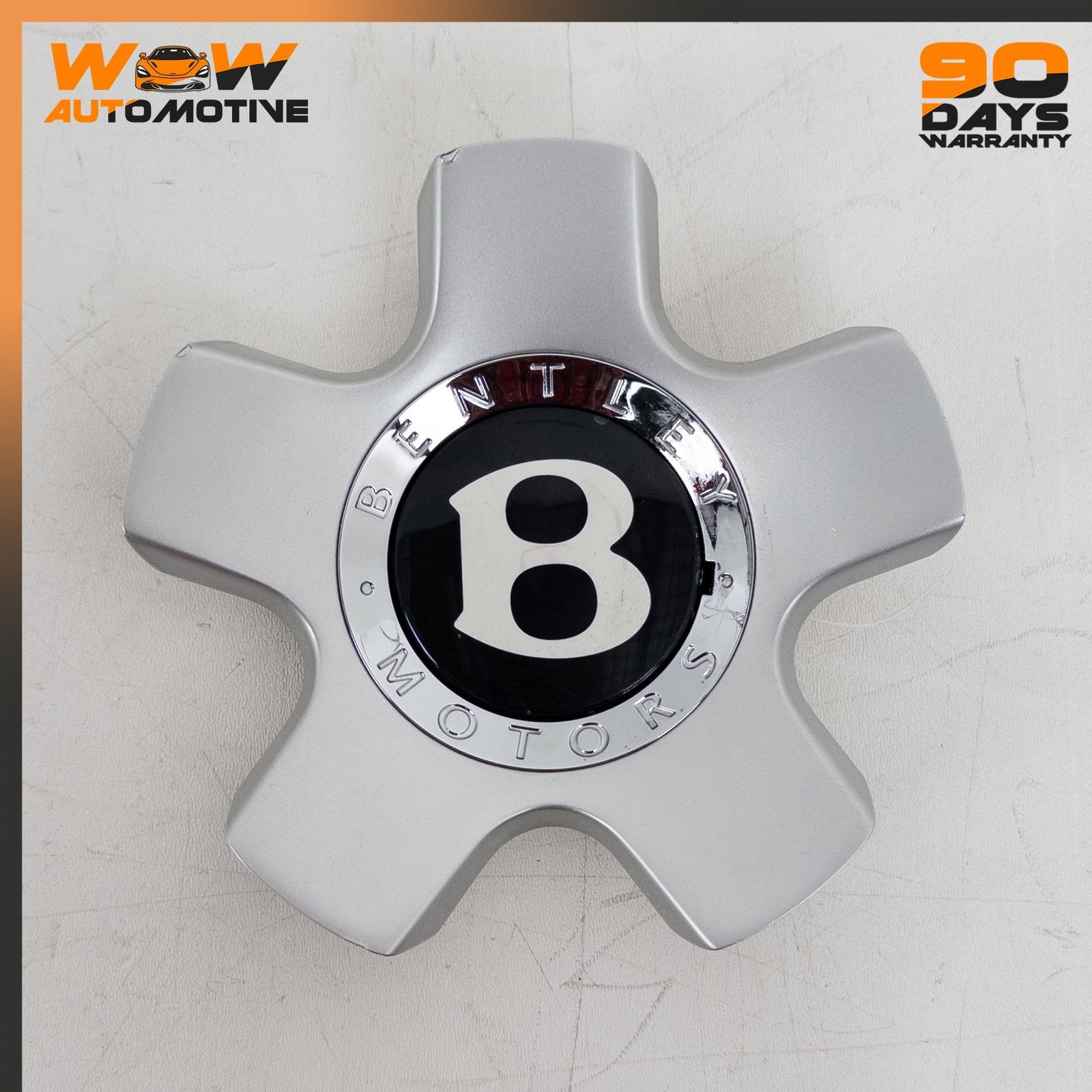 04-13 BENTLEY CONTINENTAL GT FLYING SPUR WHEEL CENTER HUB CAP COVER 2 OEM
