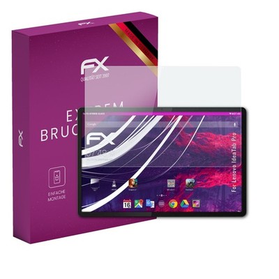 atFoliX Glasfolie für Lenovo Idea Tab Pro Displayfolie 9H Schutzpanzer