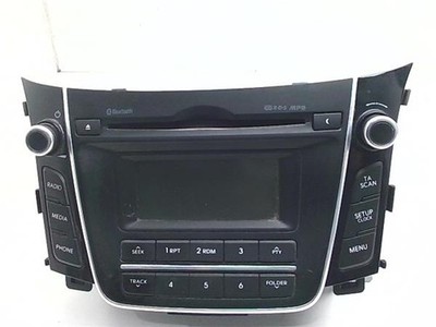 96170A6210GU AUDIOSYSTEM / RADIO-CD / AC110A6EE / 129492 FÜR HYUNDAI I30 GD20