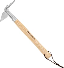 Berry&Bird 2IN1 Hand Tools Hoe Lenght:14inch, and Cultivator 