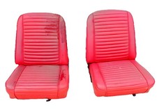 1960s Vintage Fomoco Bucket Seats W Tracks 1964 Mercury Comet Fairlane Falcon