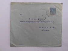 Brasilien tolle Belege zwei Briefe Stahlbezug 