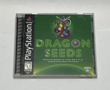 Dragon Seeds (Sony PlayStation 1, 1998) PS1 JALECO w/ Manual RARE - Tested