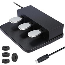 3-Pedal Unit for Digital Pianos Soft, Sustain  Yamaha P121, P125, P515, DGX-670