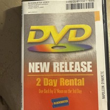Napoleon Dynamite DVD 2004 Release with Original Blockbuster Case
