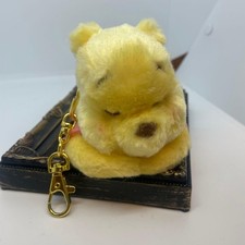 Disney Store Winnie the Pooh Plush Keychain Rolling