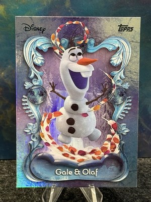 2025 Topps Disney Wonder Frozen Character Variation #F-20 Gale & Olaf  