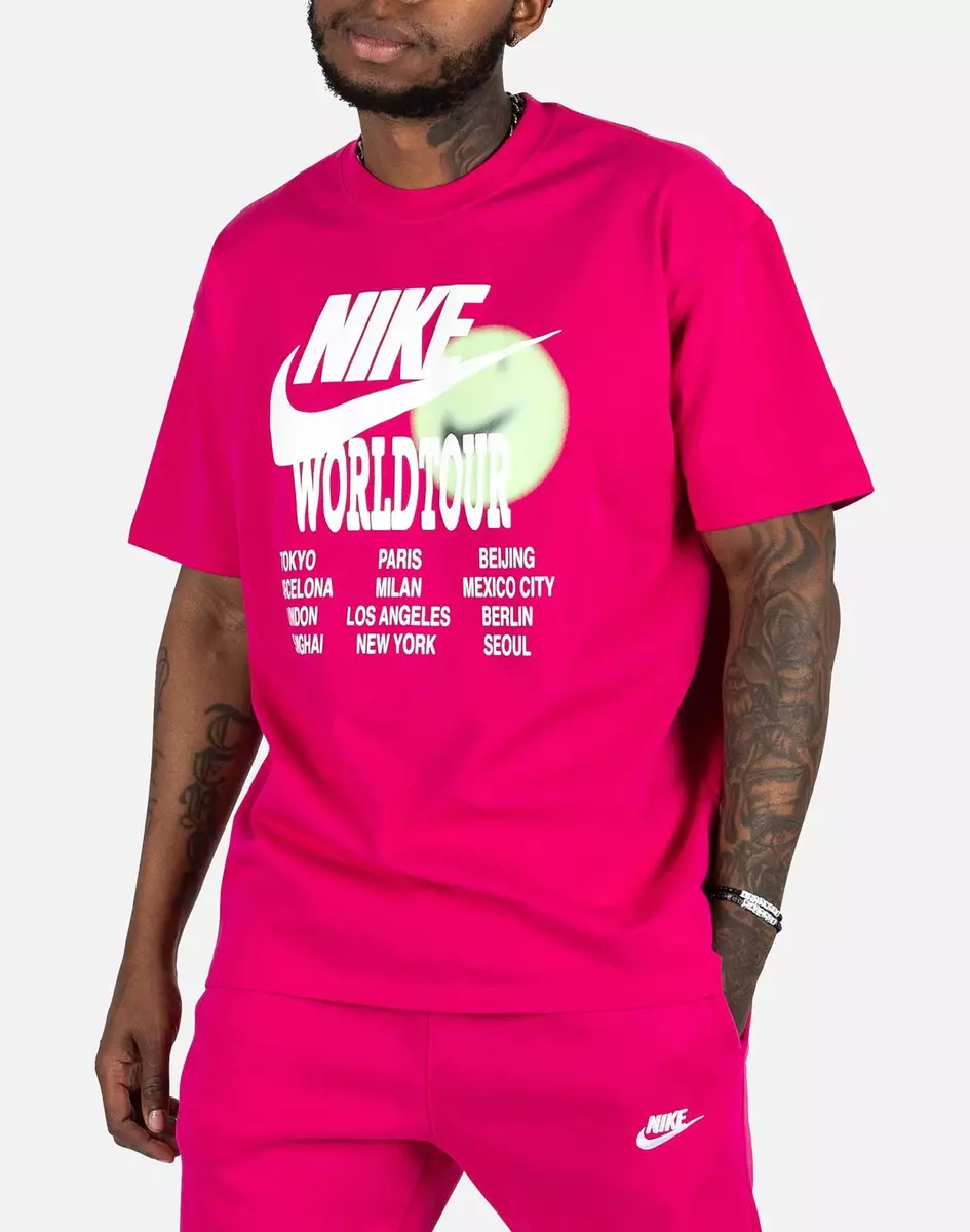 Fuchsia pink deals nike shirt