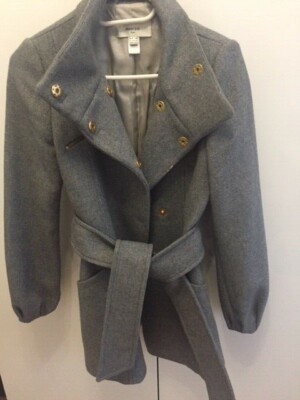 Mango Mantel XS grau nur 1-2 mal getragen UVP war über 100 EUR