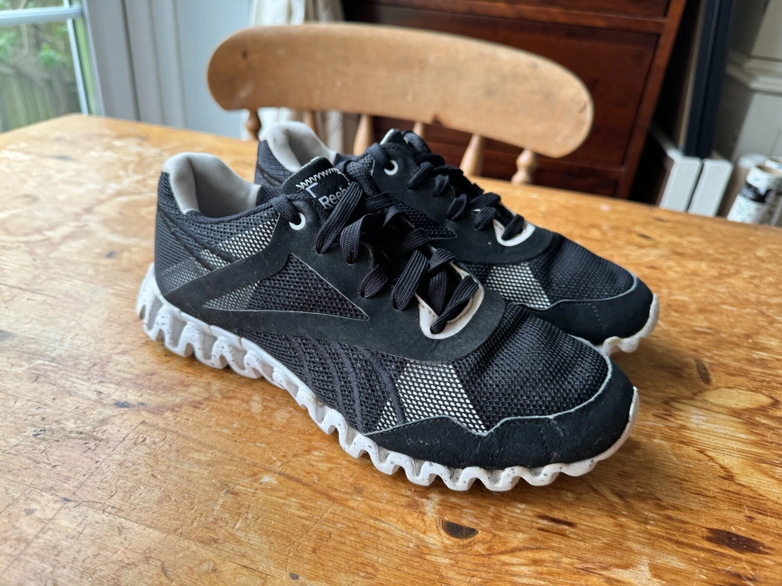 SCARPE DA GINNASTICA REEBOK NERE ZIGNANO UK 5 SCARPE PIATTE