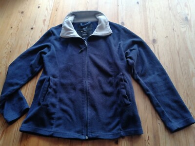 Creative Polarfleece Fleecejacke Pullover Gr. 36 38 40 dunkelblau