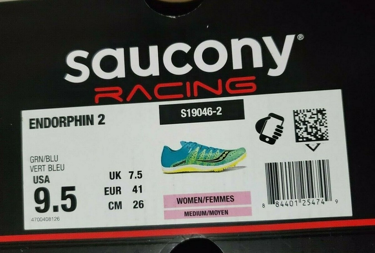 Saucony Womens Endorphin 2 Track and Field Shoe, US 9.5 M | eBay