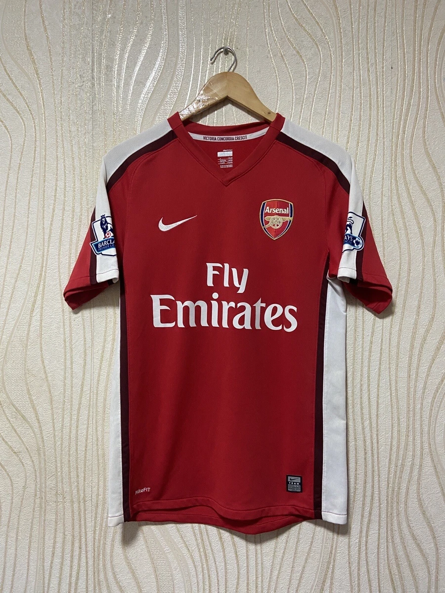 ARSENAL 2008 2010 HOME FOOTBALL SHIRT SOCCER JERSEY NIKE 287535