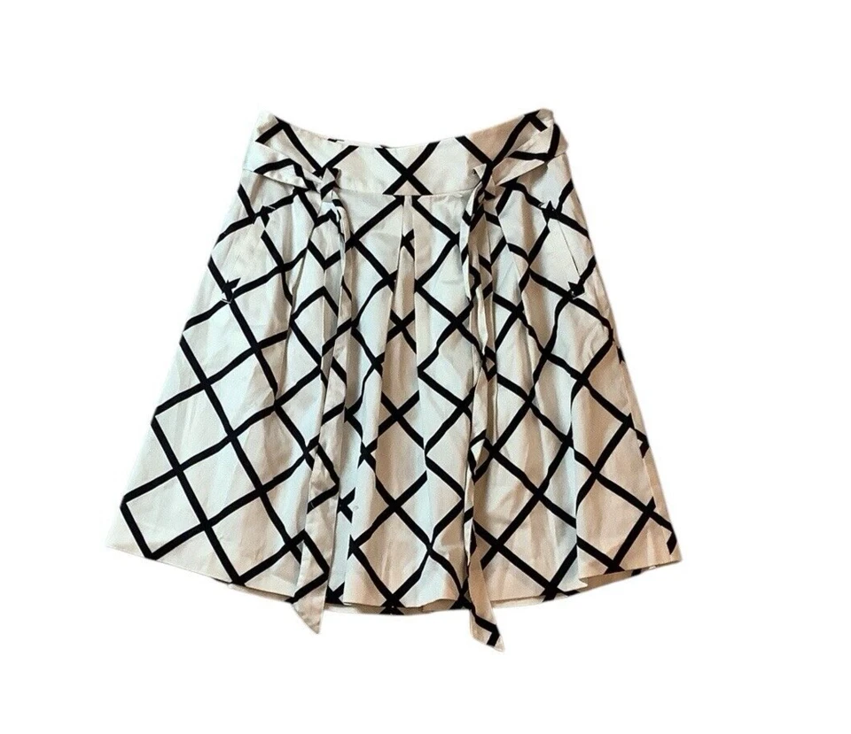 Falda para mujer INC International Concepts longitud midi plisada con cinturón talla 4 Foto 4 de 4