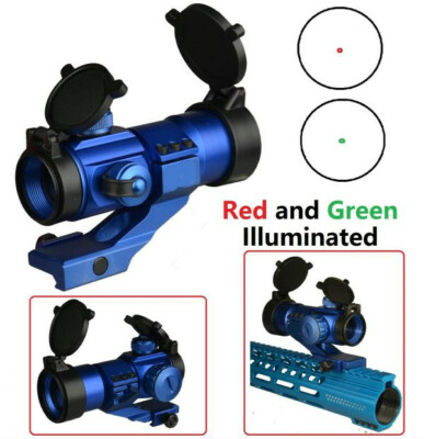 Variations Color 1x30 35mm Red Green Dot Reflex Optic Sight Cantilever Mount