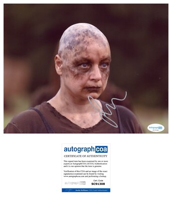 Samantha Morton  The Walking Dead  AUTOGRAPH Signed  Alpha  10x8 Photo ACOA