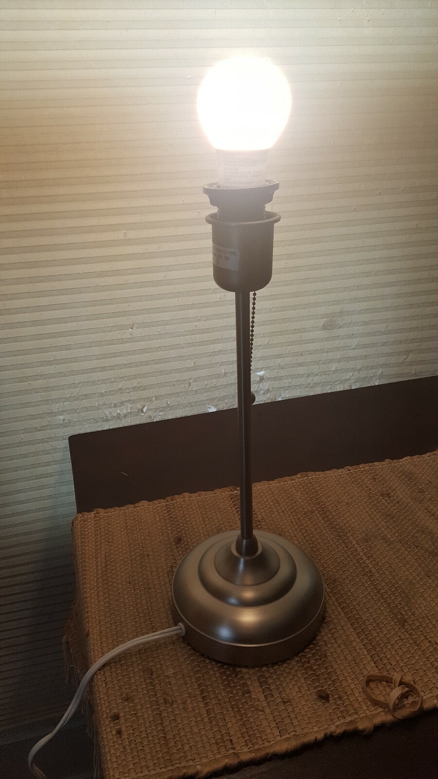 Table Lamp Brushed Nickel 15”-image