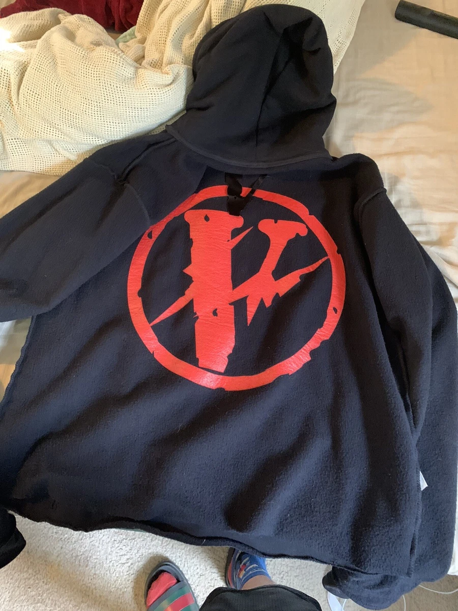 Vlone red staple hoodie new arrivals