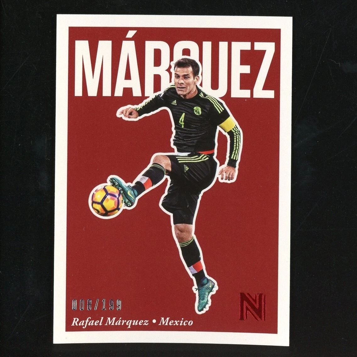 Rafael Marquez trading card