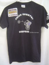 New c Port and Company Black Amish County Choppers sz S