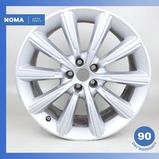 14-24 Jaguar X152 F-Type 9.5 x R19 19" Rear Wheel Rim Silver EX5M1007SA OEM
