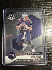 🔥Mac Jones. Rookie Card. NFL DEBUT. Chrome 2021 Panini Mosaic🔥